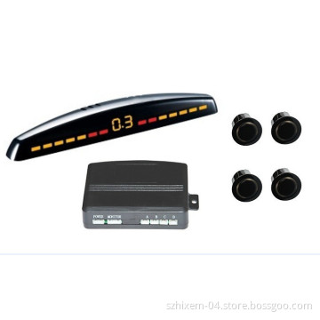 Parking Sensor, Parking Radar for Car Parking System with 4 Sensors and 1 LED Display